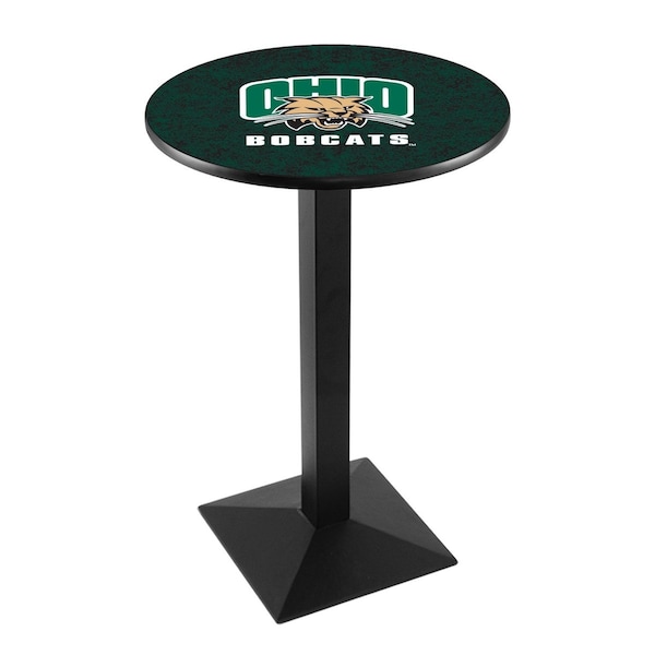 42" Blk Wrinkle Ohio University Pub Table